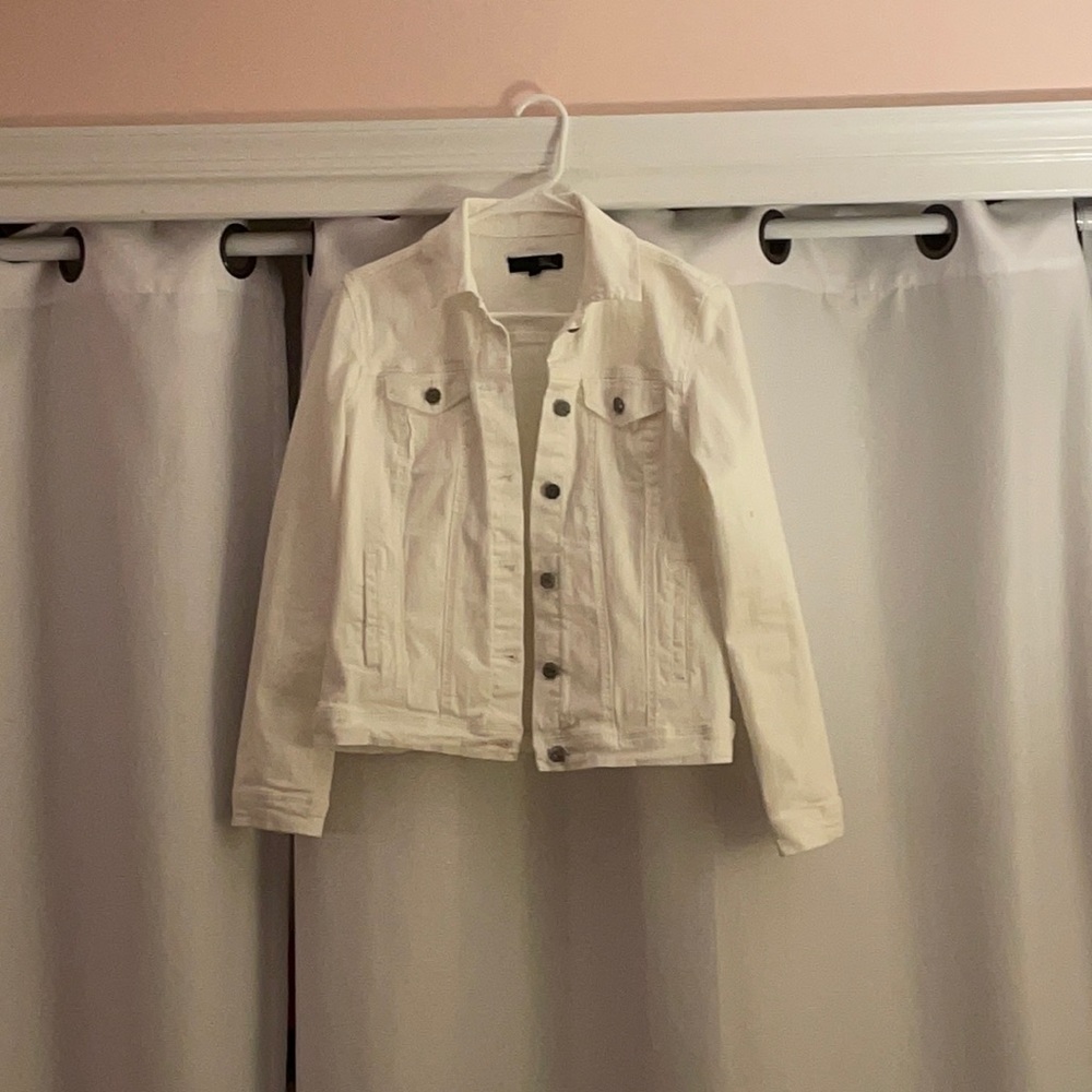 White Jean Jacket